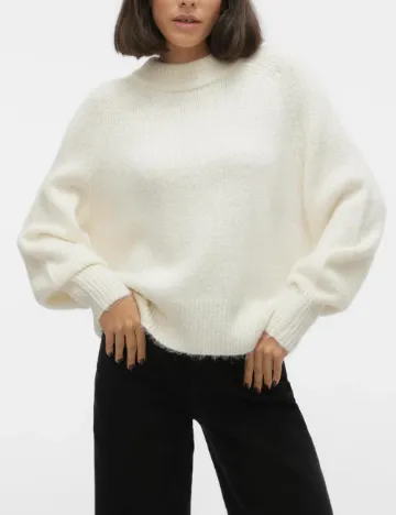 Pulover Vero Moda, alb