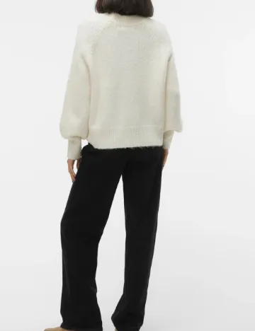 Pulover Vero Moda, alb
