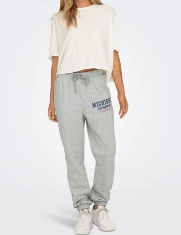 Pantaloni Only, gri