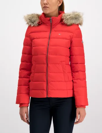 Geaca Tommy Hilfiger, rosu