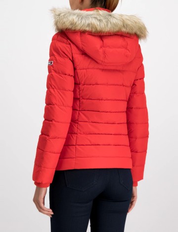 Geaca Tommy Hilfiger, rosu