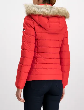 Geaca Tommy Hilfiger, rosu