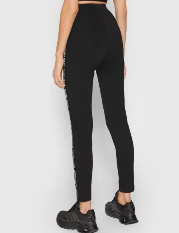 Colanti Tommy Jeans, negru
