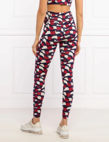 Colanti Tommy Hilfiger, rosu/albastru