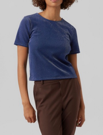 
						Tricou Vero Moda, albastru