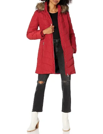 Geaca Tommy Hilfiger, rosu