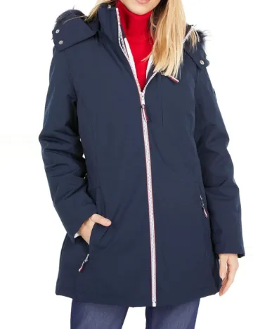 Geaca Tommy Hilfiger, bleumarin