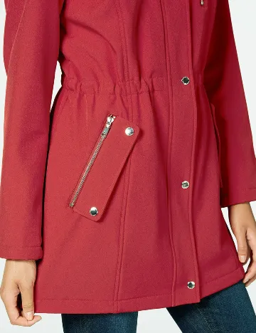 Geaca Tommy Hilfiger, rosu