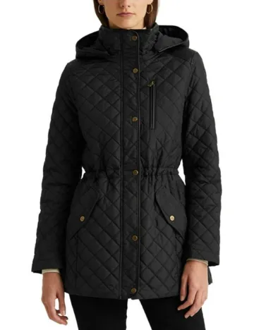 Geaca Plus Size Ralph Lauren, negru Negru