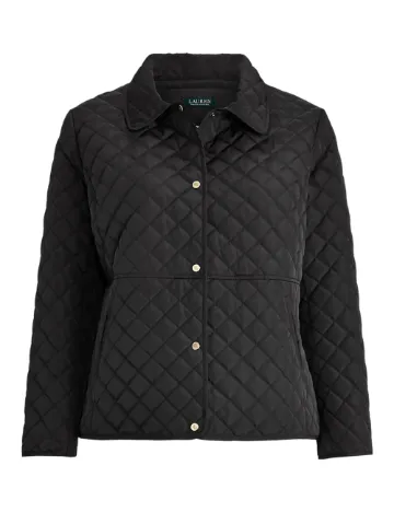 Jacheta plus size Ralph Lauren, negru