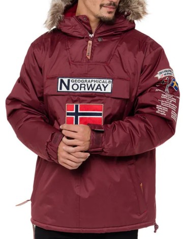 
						Geaca Geographical Norway, rosu