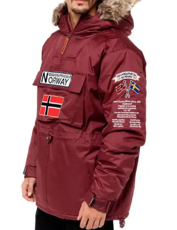 Geaca Geographical Norway, rosu