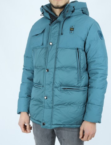 Geaca Blauer., turcoaz