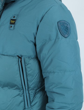 Geaca Blauer., turcoaz
