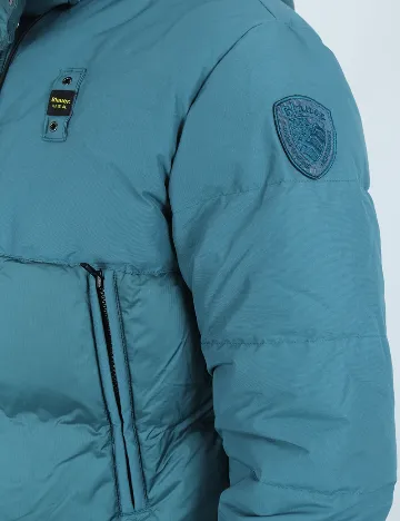 Geaca Blauer., turcoaz Albastru