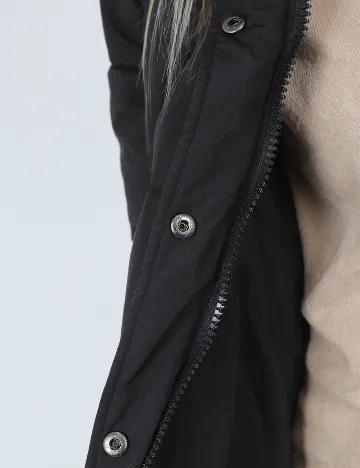 Geaca Jennyfer, negru Negru