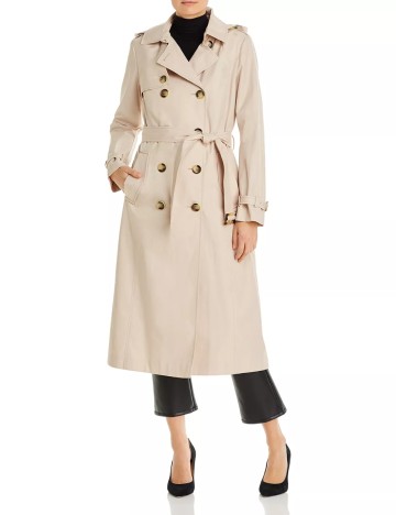 
						Trench TAHARI, crem