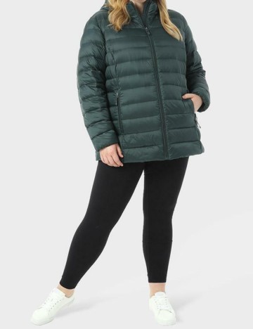 Geaca Plus Size 32 Degrees, verde