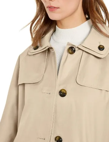 Trench London Fog, crem