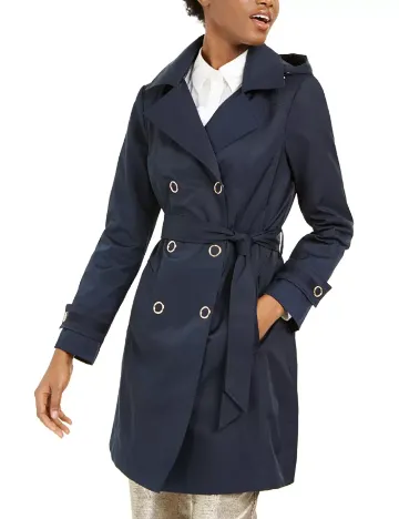 Trench Anne Klein, bleumarin