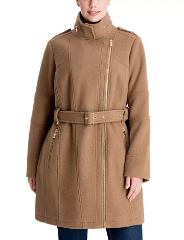 Palton Plus Size Michael Kors, maro
