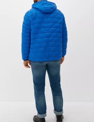 Geaca s.Oliver Plus Size Men, albastru