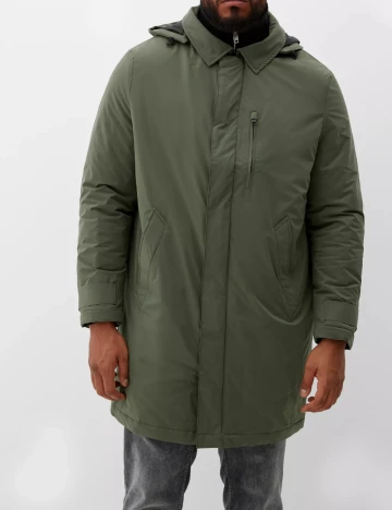 Geaca s.Oliver Plus Size Men, verde Verde