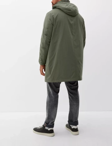 Geaca s.Oliver Plus Size Men, verde Verde