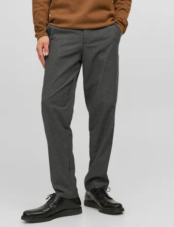 Pantaloni Jack&Jones, gri inchis Gri