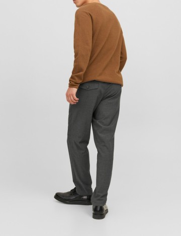 Pantaloni Jack&Jones, gri inchis