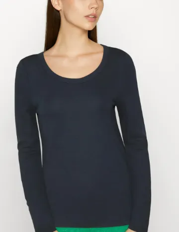 Bluza Vero Moda, bleumarin Albastru