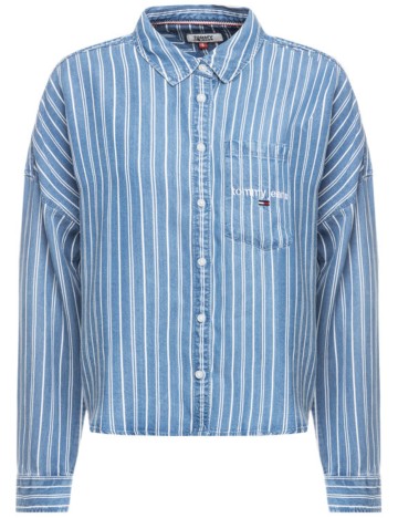 Camasa Tommy Jeans, albastru