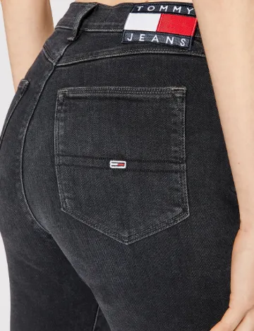 Blugi Tommy Jeans, negru