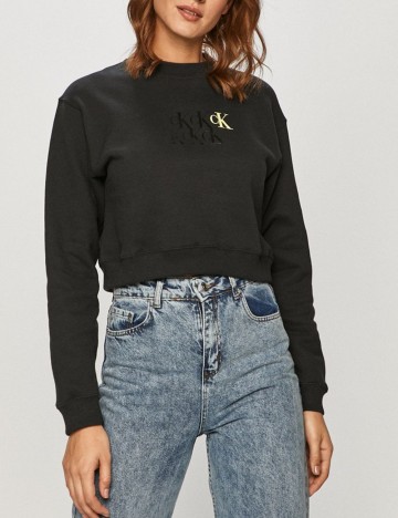 Bluza Calvin Klein Jeans, negru