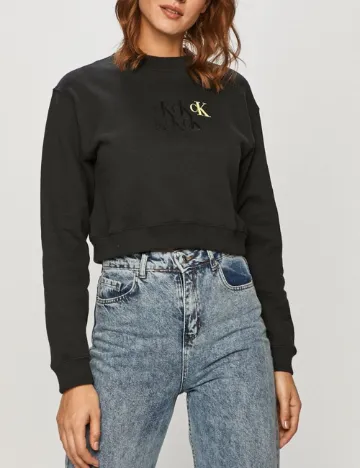Bluza Calvin Klein Jeans, negru
