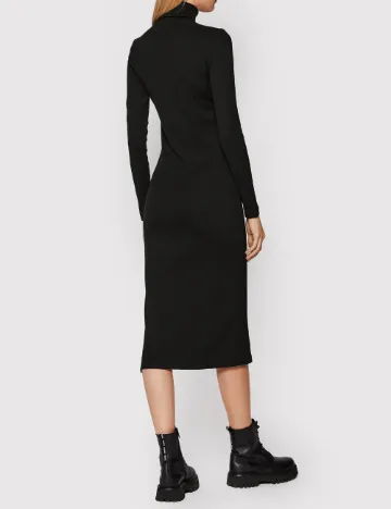 Rochie medie Calvin Klein Jeans, negru