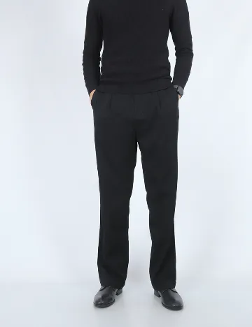Pantaloni Calvin Klein Jeans, negru Negru