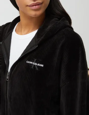 Hanorac Calvin Klein Jeans, negru