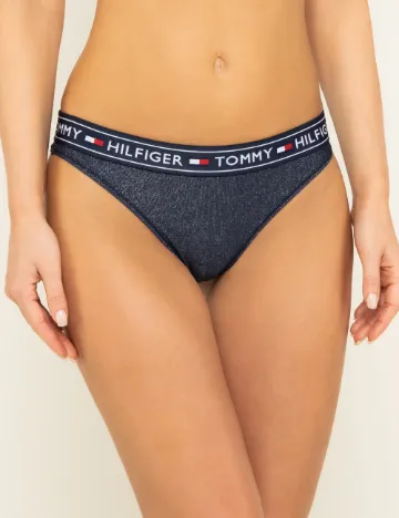 Chiloti Tommy Hilfiger, bleumarin inchis Albastru