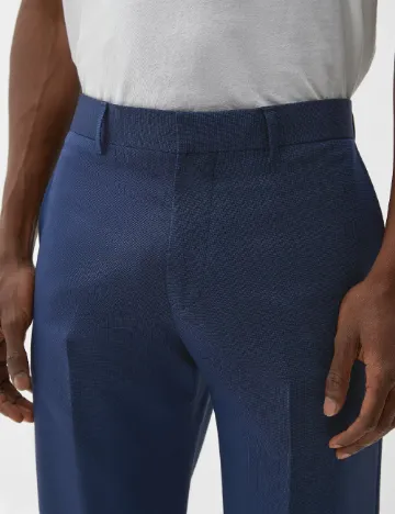 Pantaloni s.Oliver, bleumarin
