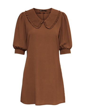 Rochie scurta Only, maro