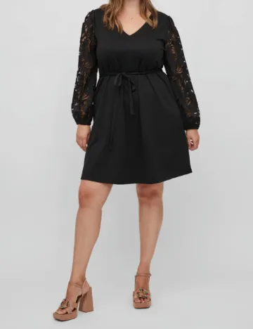 Rochie scurta EVOKED VILA, negru Negru