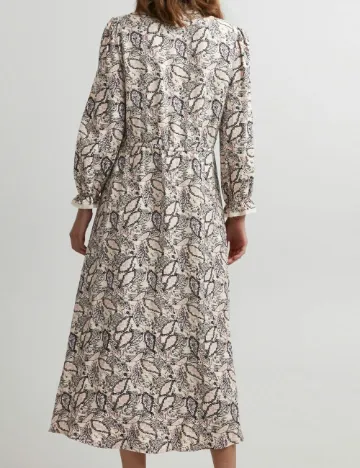 Rochie medie Atelier Reve, crem Crem