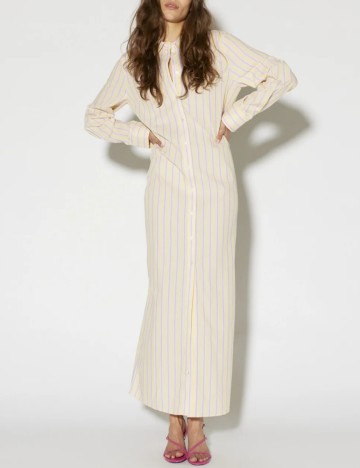 Rochie lunga Something New, galben