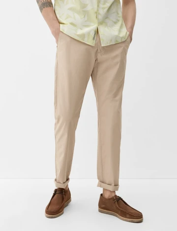 Pantaloni s.Oliver, crem Crem