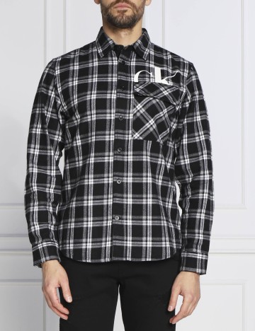 Camasa Calvin Klein Jeans, negru