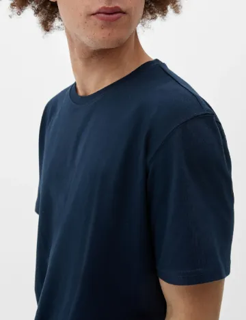 Tricou Q/S, bleumarin Albastru