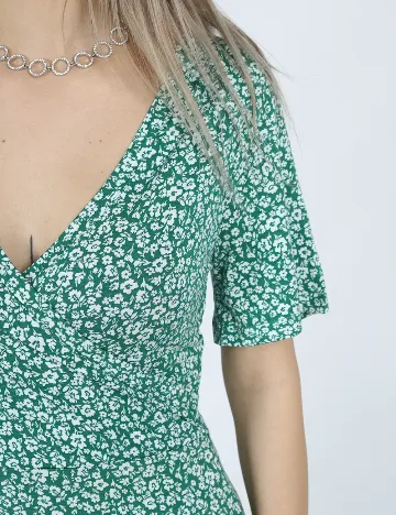 Rochie scurta Indiska, verde Verde