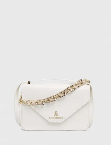 Geanta Steve Madden, alb Alb