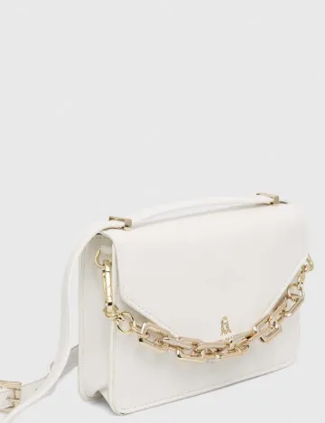 Geanta Steve Madden, alb Alb